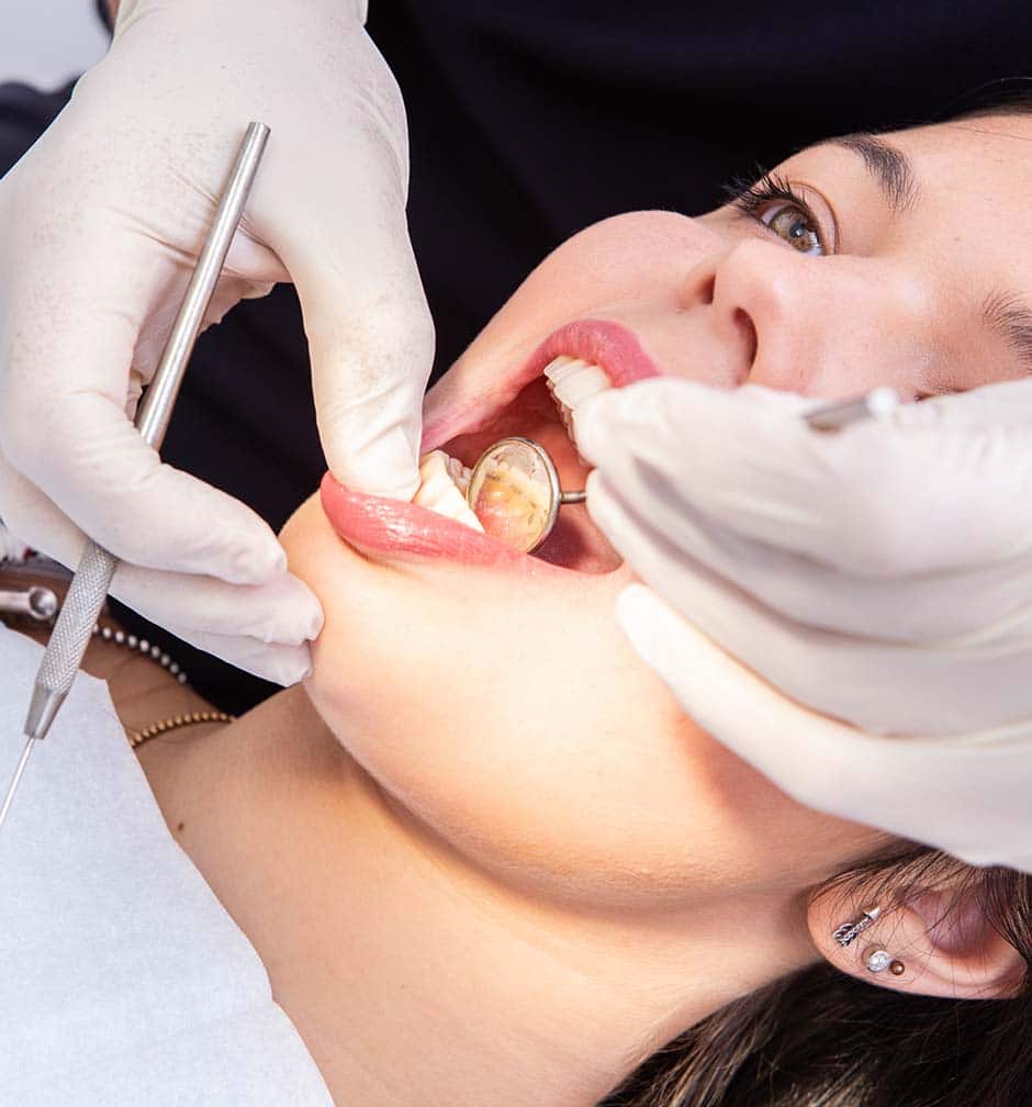 General Dentistry is responsible for medical and dental anamnesis and intra and extra oral clinical examination.